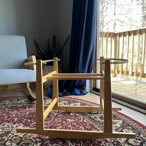 Design Dua Bassinet Stand - Pine, Like New